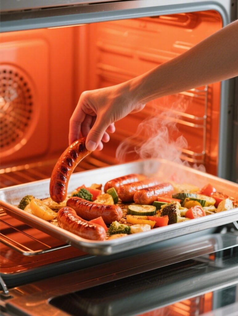 Sheet Pan Sausage and Veggies