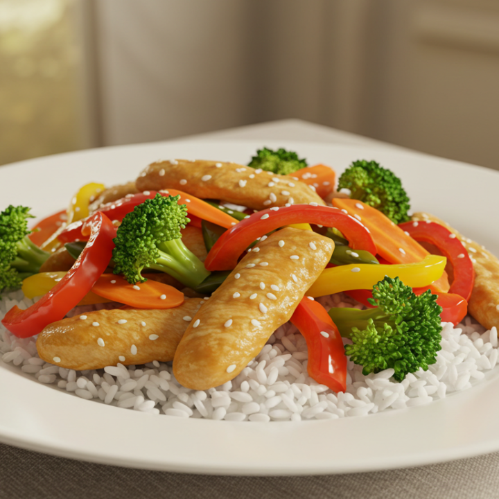 Chicken and Vegetable Stir-Fry