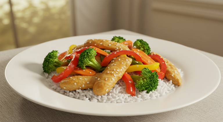 Chicken and Vegetable Stir-Fry