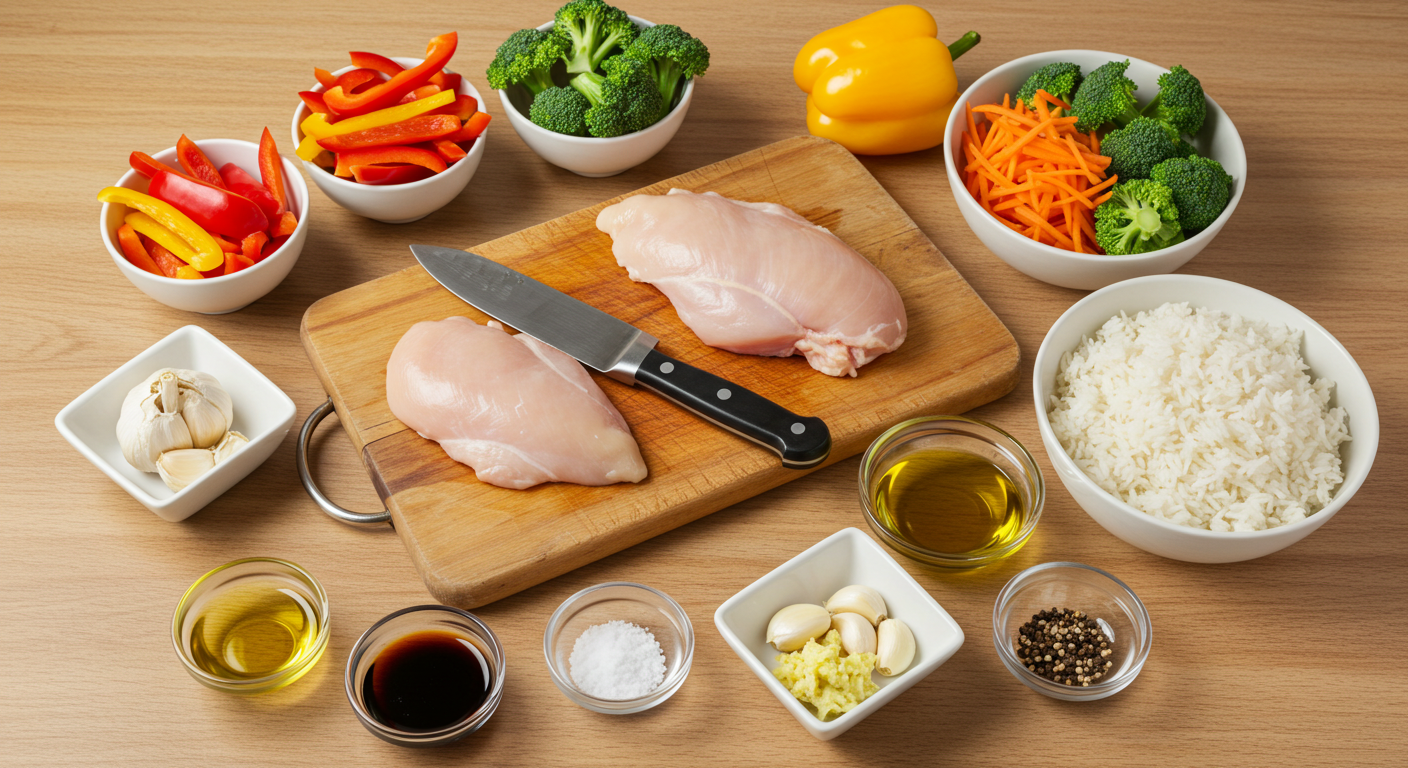Chicken and Vegetable Stir-Fry