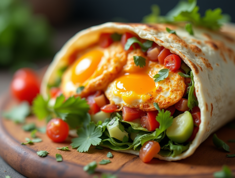 Breakfast Burrito Recipe – Easy, Healthy, and Perfect for Meal Prep