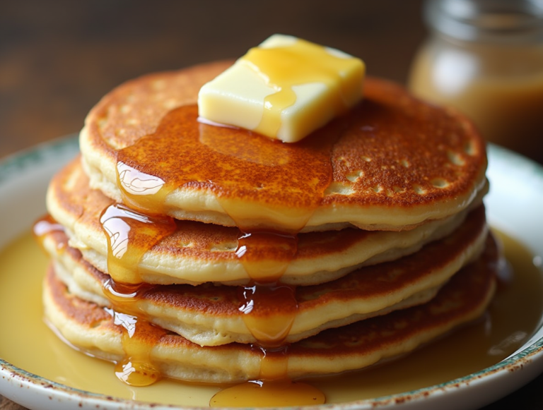 cClassic American Pancakes – Fluffy, Easy & Delicious