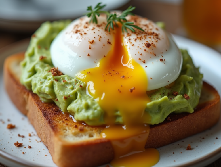 Avocado Toast with Eggs – A Power Breakfast