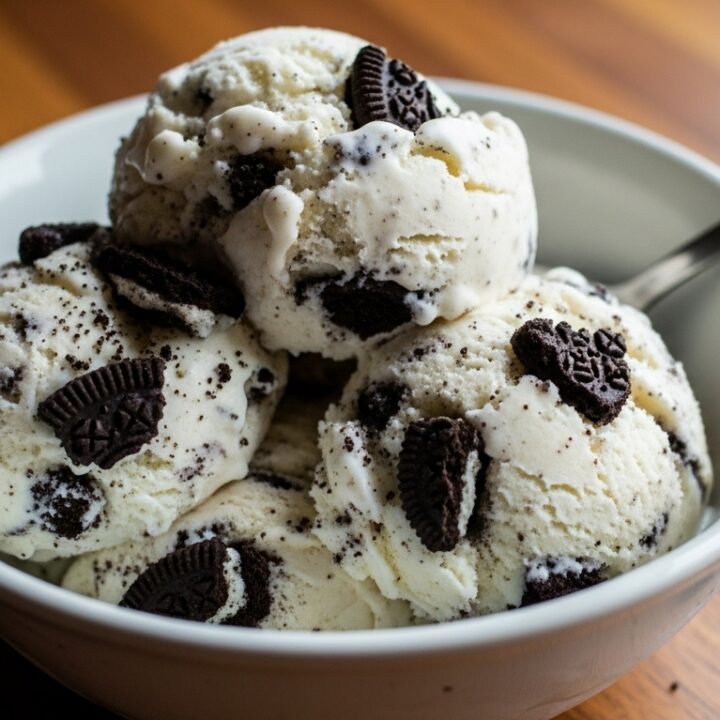 Cookies and cream ice cream