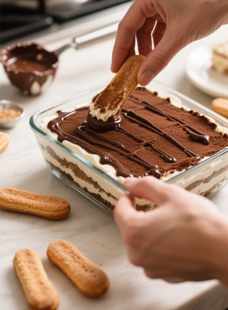 How to Make Chocolate Tiramisu Step-by-Step