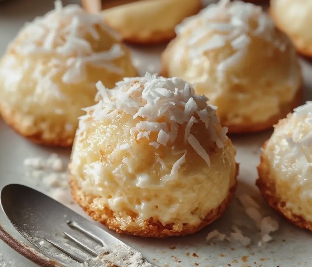 Lemon Coconut Cheesecake Cookies